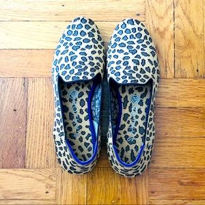 Rothy’s The Loafer Original Leopard Print Size 8.5